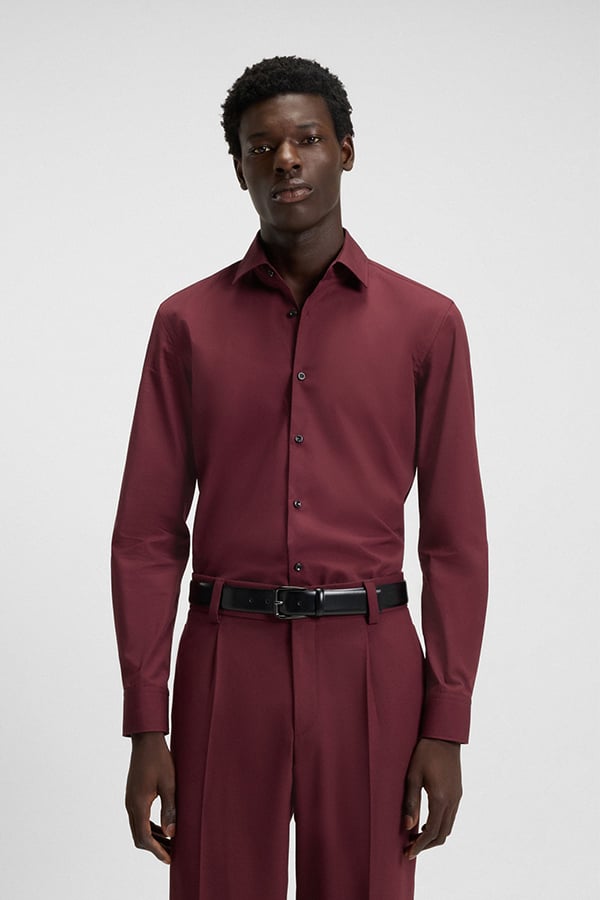 ΠΟΥΚΑΜΙΣΟ HUGO - 602 ΜΠΟΡΝΤΩ